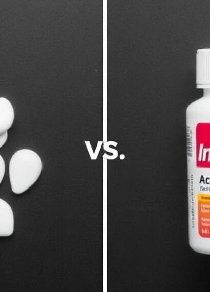 Frei verkäufliche Schmerzmittel – Acetylsalicylsäure vs. Ibuprofen