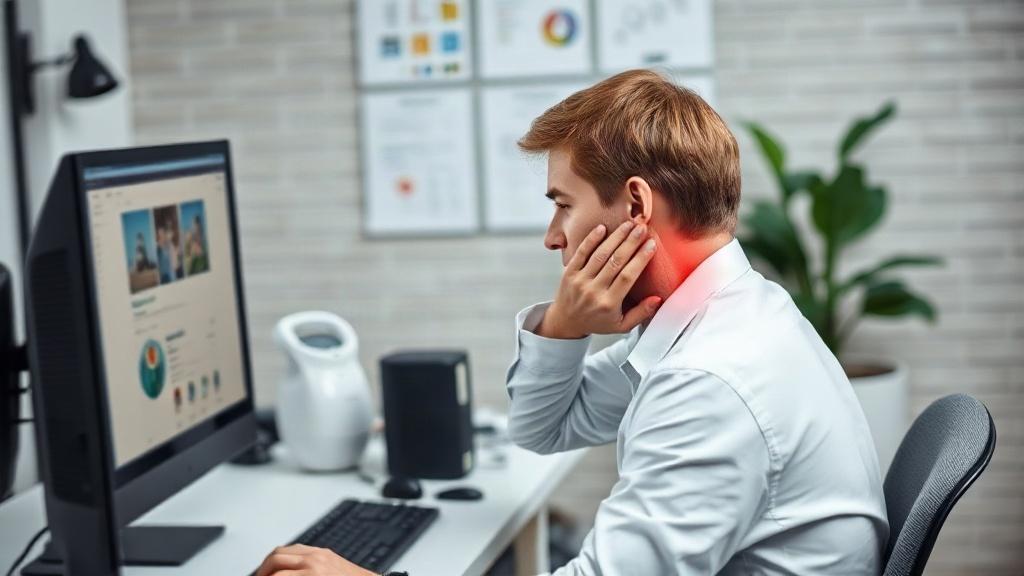 Ergonomie am Bildschirmarbeitsplatz – Nackenschmerzen vorbeugen. Notfallreaktion und Akutfälle: So handeln Sie richtig